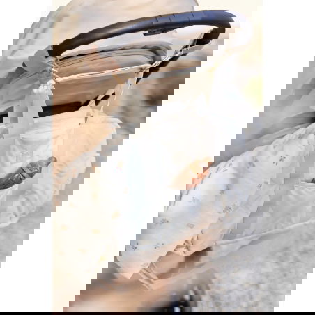 Crochet pour poussette | Milky coffee - Jollein