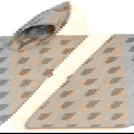 Poncho reversible | Teddy bear - Jollein