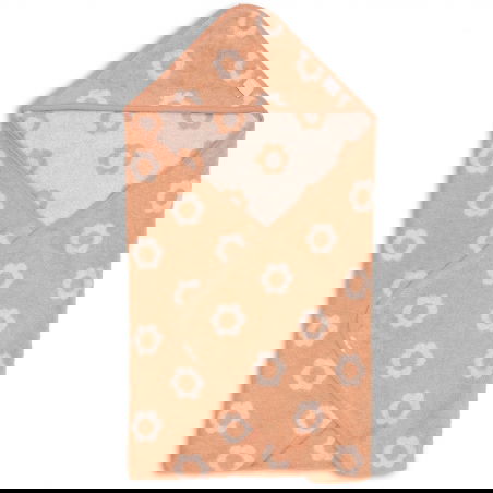 Cape de bain éponge 75x75cm | Flower - Jollein