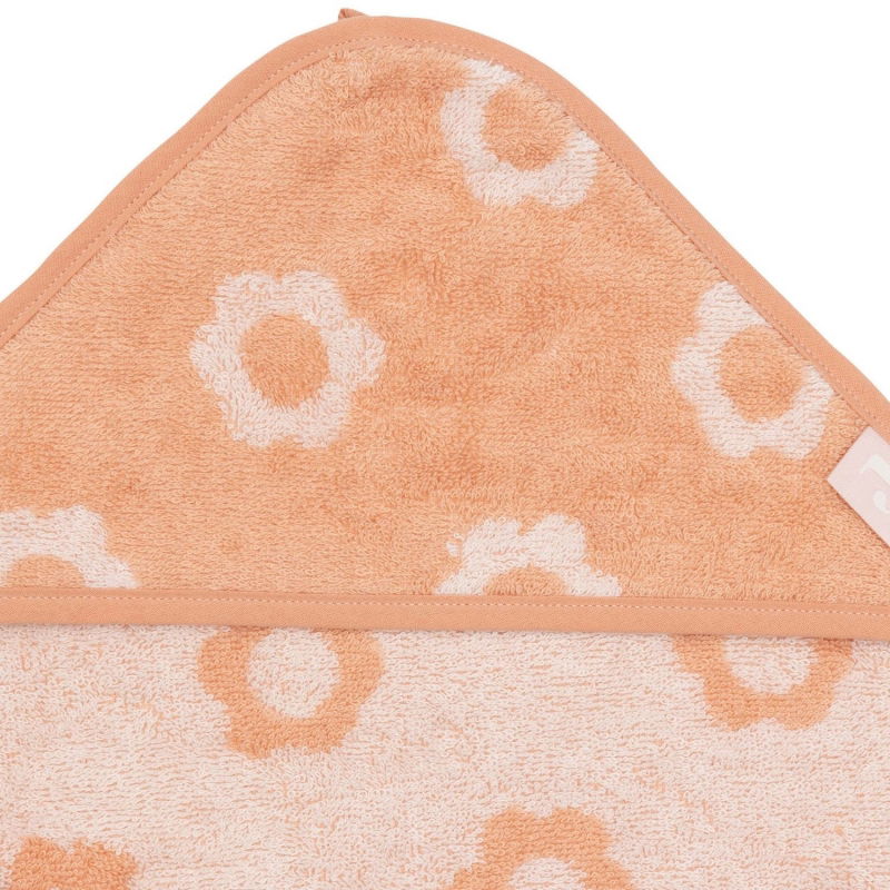 Cape de bain éponge 75x75cm | Flower