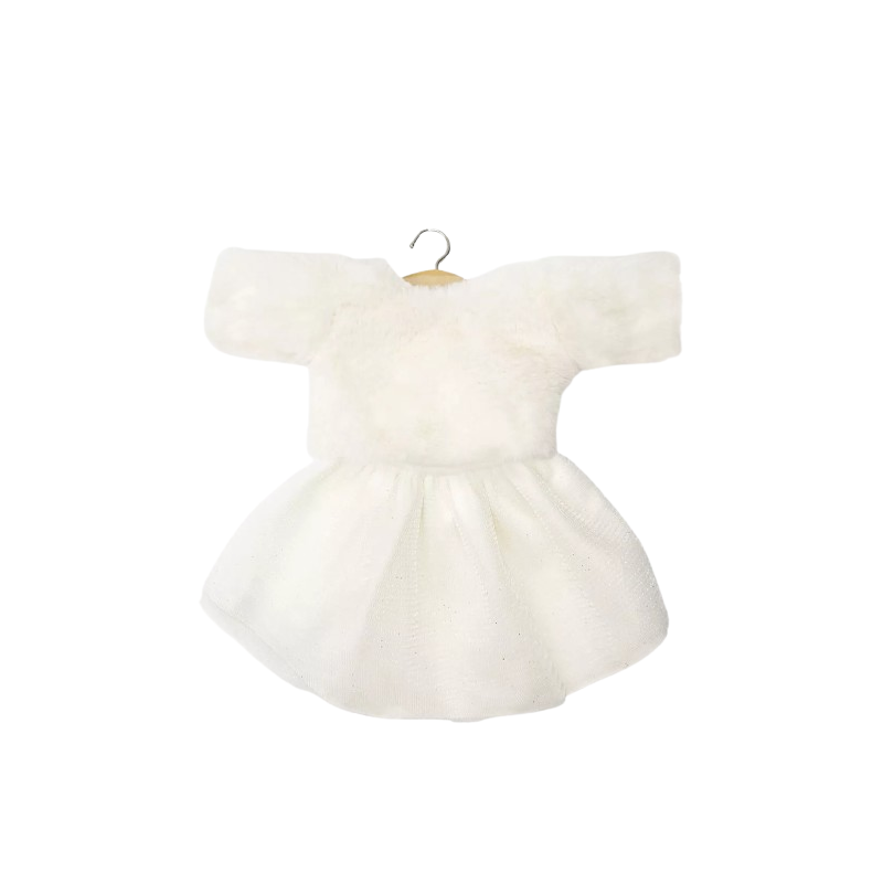 Ensemble Kaya | Fourrure et son tutu blanc
