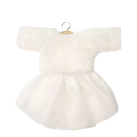Ensemble Kaya | Fourrure et son tutu blanc - Minikane
