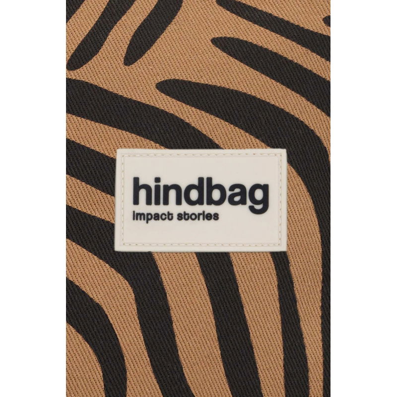 Porte-clés sac banane | Côme Tigre Cannelle