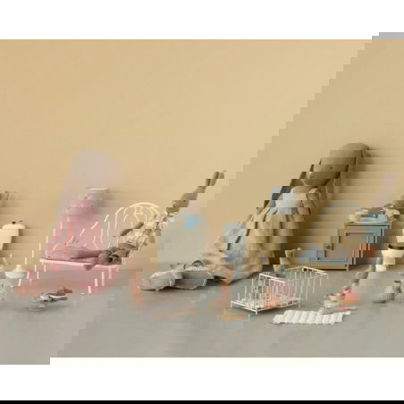 Parc à barreaux pour souris | Rose - Maileg