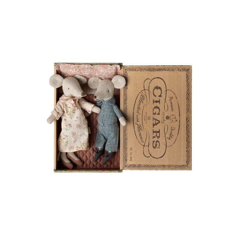 Boite à cigares souris | Grands-parents