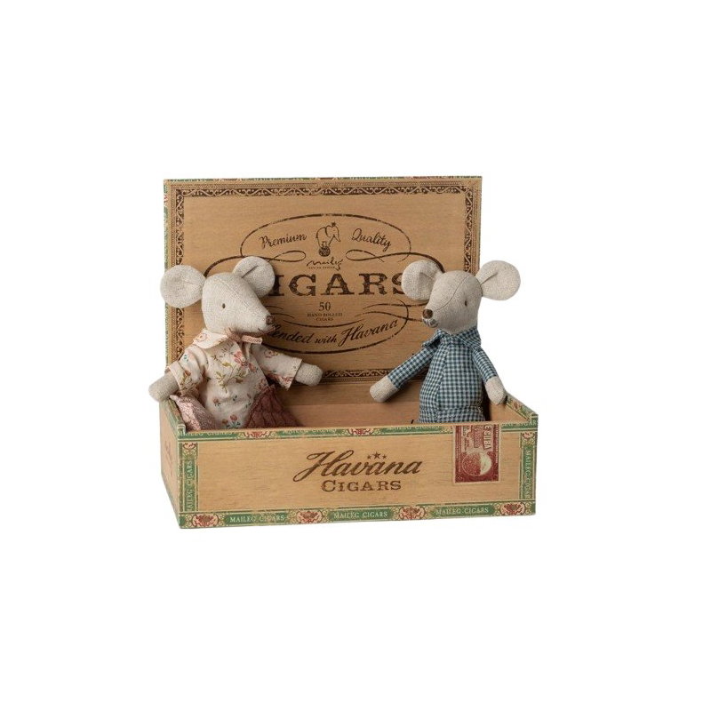 Boite à cigares souris | Grands-parents