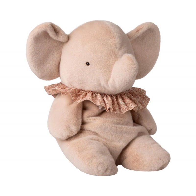 Gros Doudou éléphant | Rose