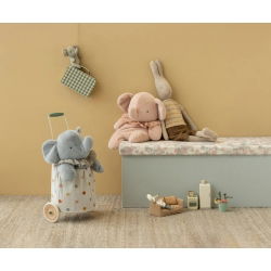 Gros Doudou éléphant | Rose
