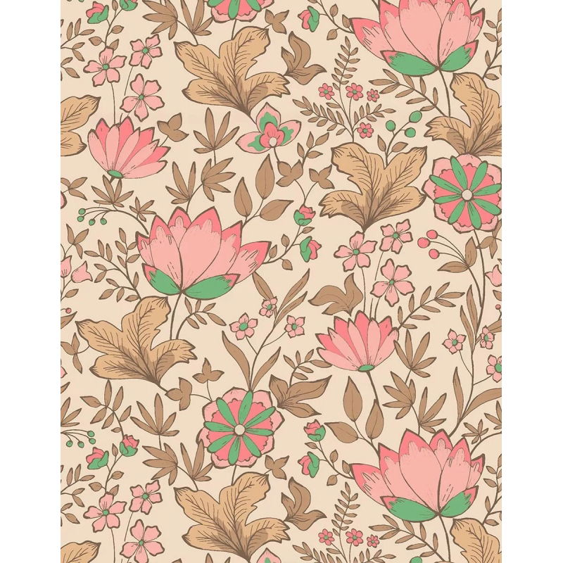 Dessous de poupée et sa dentelle | Indienne rosée