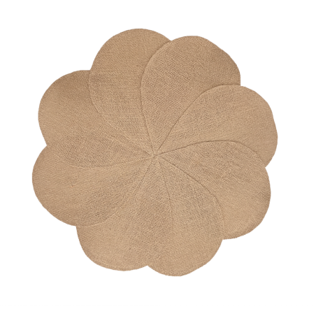 Set de table rond jute | Naturel - Opjet