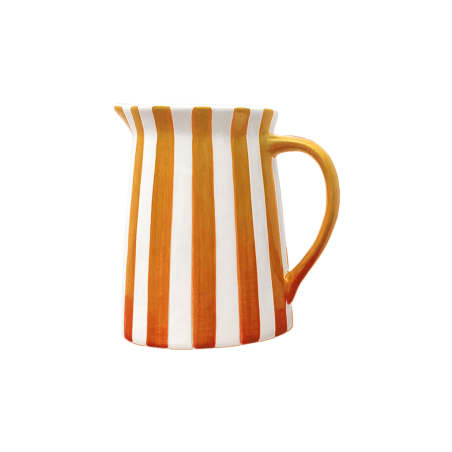 Pichet rayure MM | Orange - Opjet