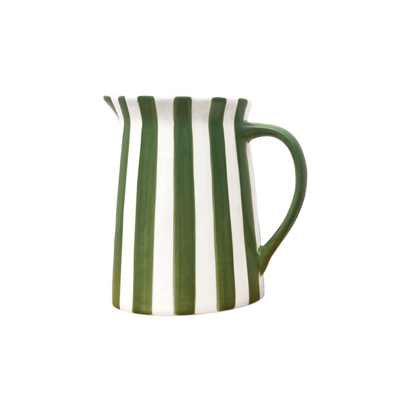 Pichet rayure MM | Kaki