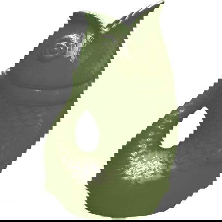 Vase céramique Poisson XXL | Kaki - Opjet