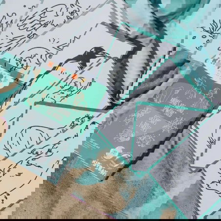 Cartes supplémentaires pour Kidydraw | Animaux autour du monde - Océans & Pirates