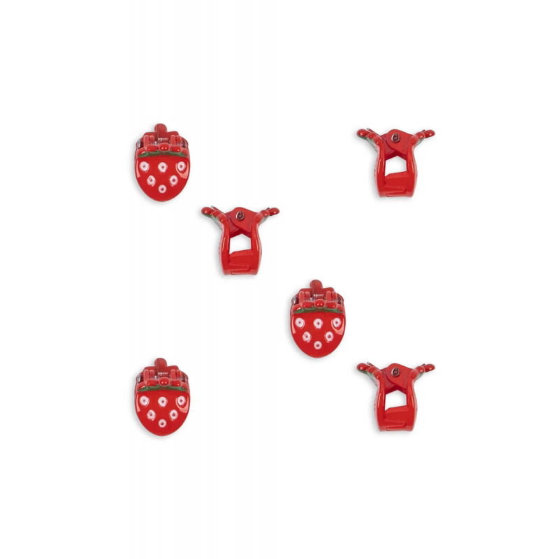 Minis pinces à cheveux | Fraise