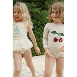 Maillot de bain manches longues | Cerise