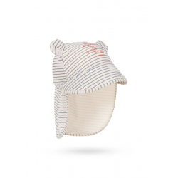 Chapeau de bain Aster | Stripe Blue - Konges Slojd