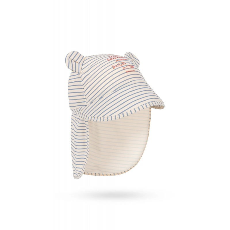 Chapeau de bain Aster | Stripe Blue