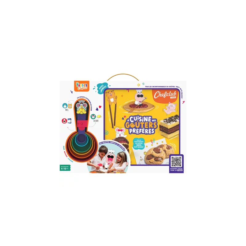 Coffret - Je cuisine mes goûters préférés