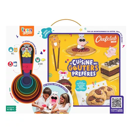 Coffret - Je cuisine mes goûters préférés - Chefclub