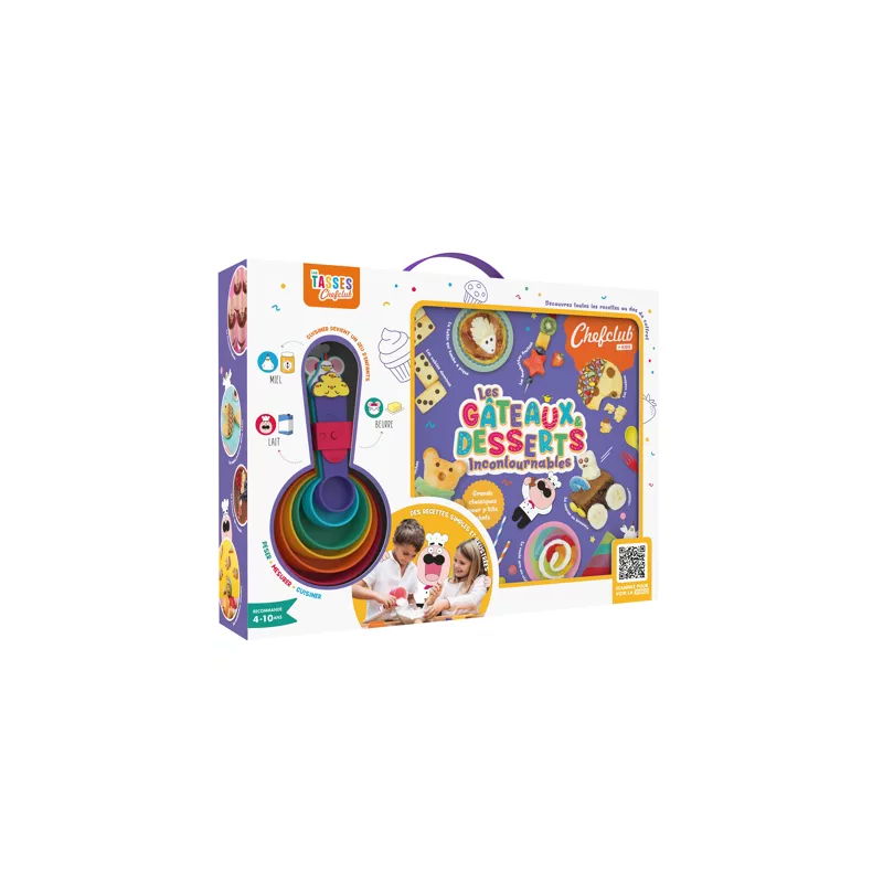 Coffret - Les gâteaux et desserts incontournables