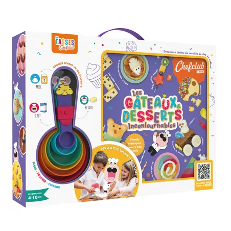 Coffret - Les gâteaux et desserts incontournables - Chefclub