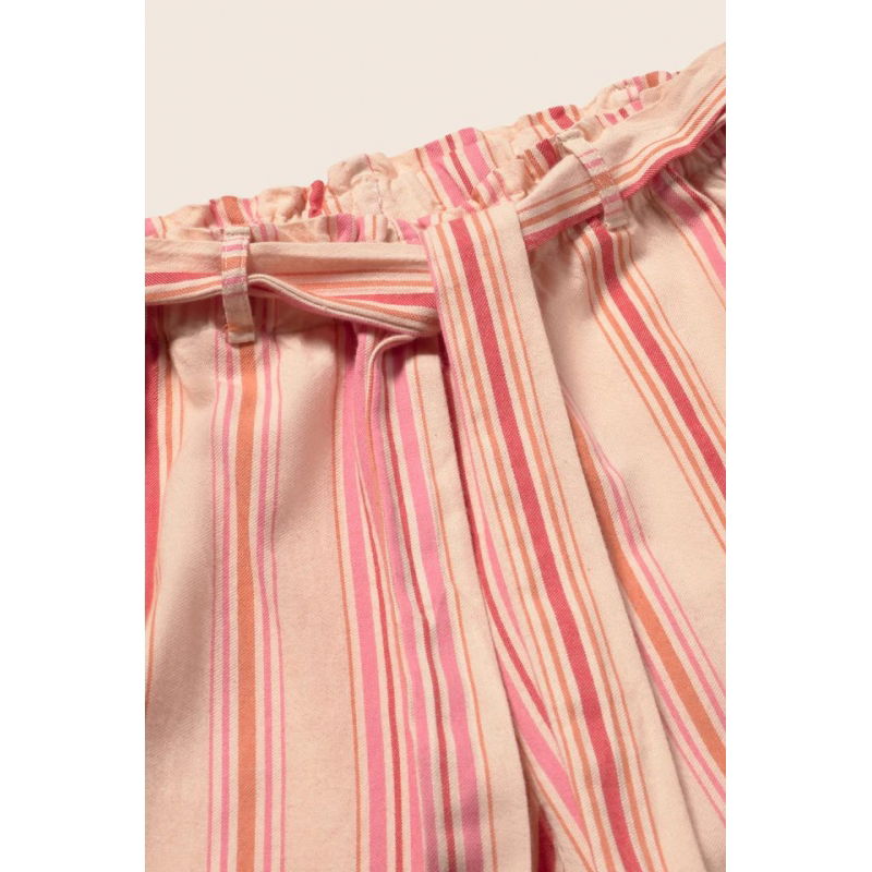 Pantalon à rayures Sena | Rose