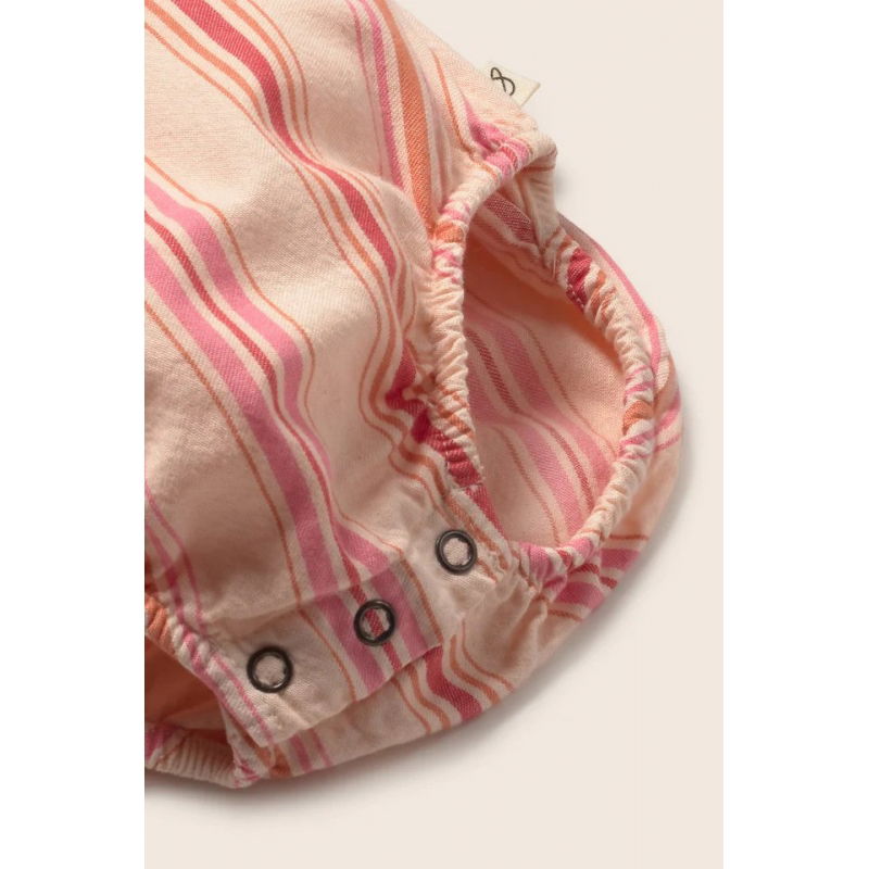 Barboteuse rayée Rue | Rose