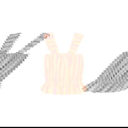 Top Ava rayé | Rose - Cozmo