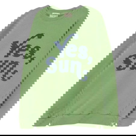 Sweat-shirt Atlas | Vert - Cozmo