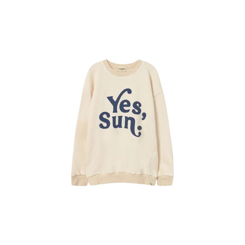 Sweat-shirt Atlas | Ivoire