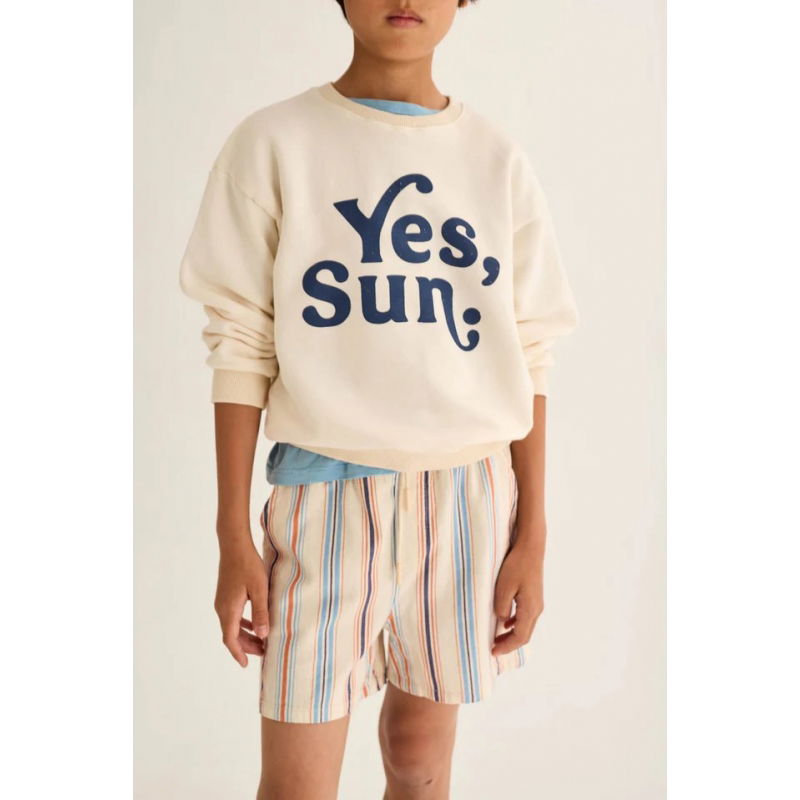 Sweat-shirt Atlas | Ivoire