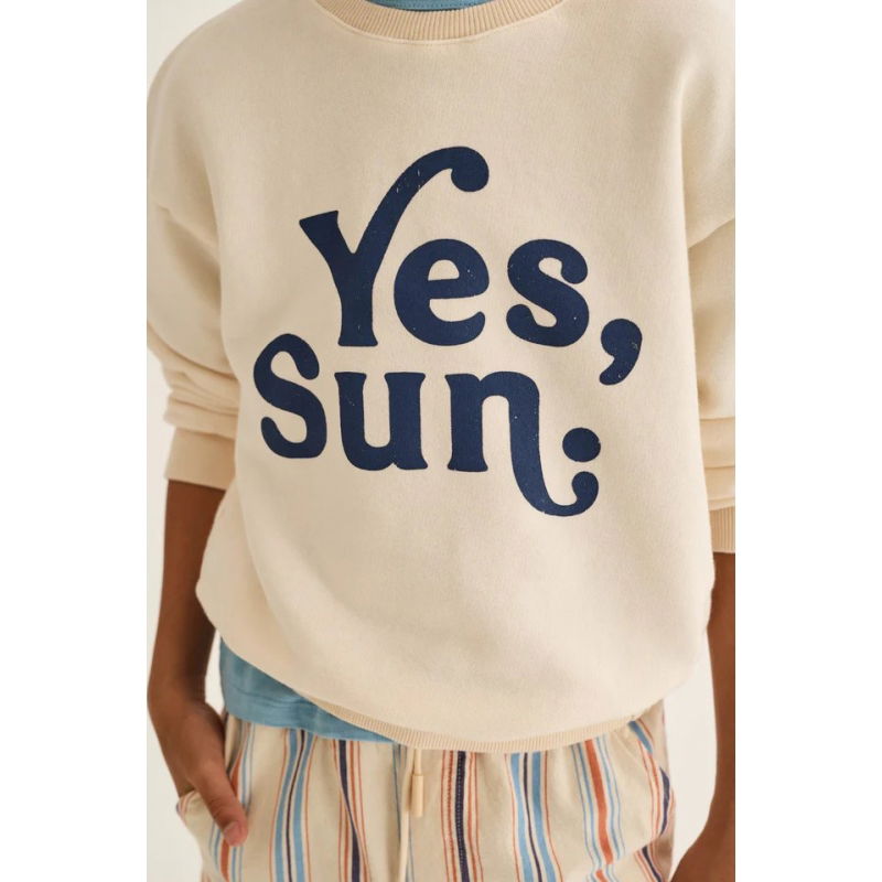 Sweat-shirt Atlas | Ivoire