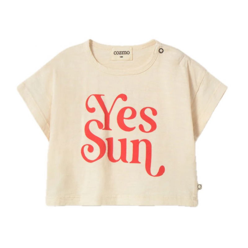 T-shirt bébé Aura | Ivoire