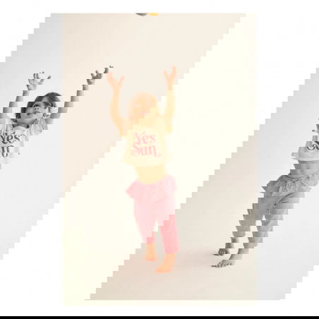 T-shirt bébé Aura | Ivoire - Cozmo