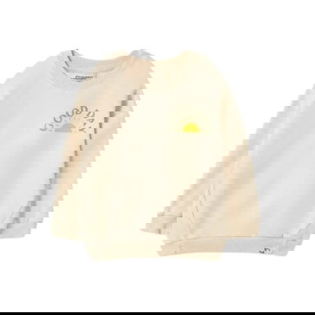 Sweat-shirt bébé Kelly | Ivoire - Cozmo