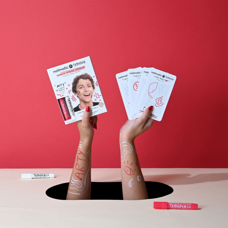Coffret feutres de tatouages | Arty