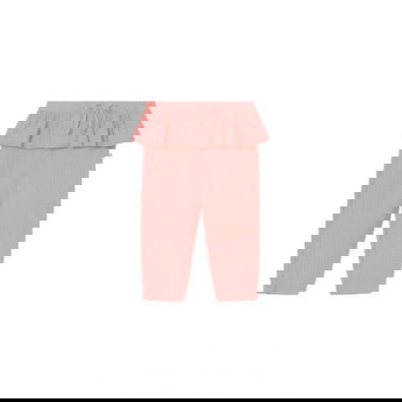 Pantalon en gaze de coton | Candy pink - Cozmo