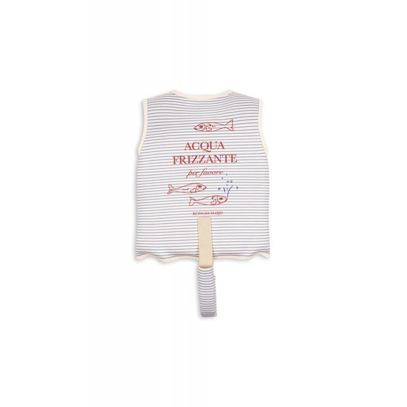 Gilet de piscine | Stripe Blue