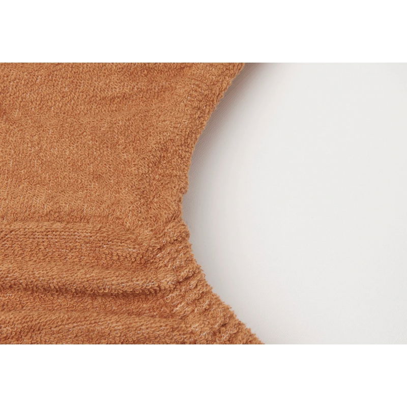 Pack de 2 housses pour matelas à langer | Caramel et Biscuit