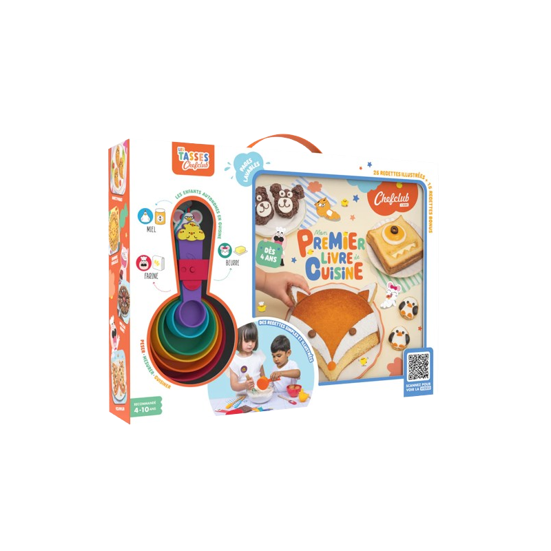 Coffret Mon premier livre de cuisine