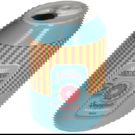 Vase Canette  Palma | Seltz tin bleu - Sélection déco