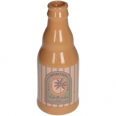 Vase Bouteille Aperitivo | Pêche - Sélection déco