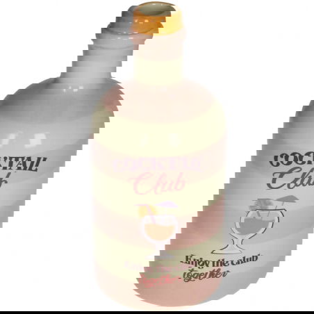 Vase Bouteille cocktail| Rose - Sélection déco