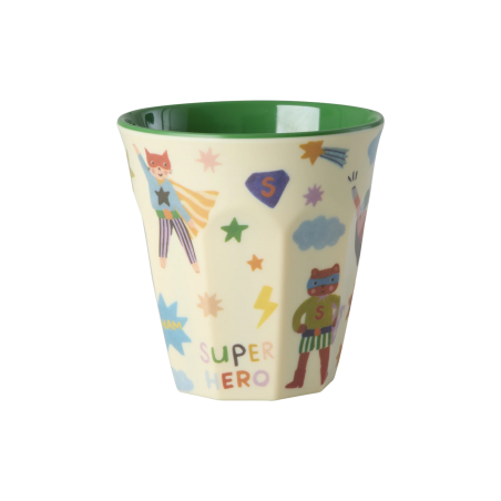 Gobelet medium | Hero Print vert - Rice