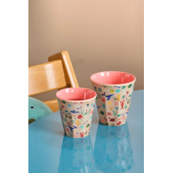 Gobelet medium | Ocean Print Corail