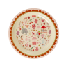 Assiette | Fun Fair Print Rose