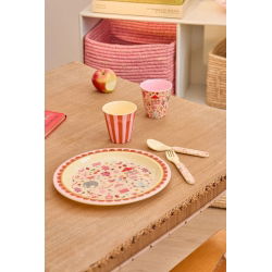 Assiette | Fun Fair Print Rose