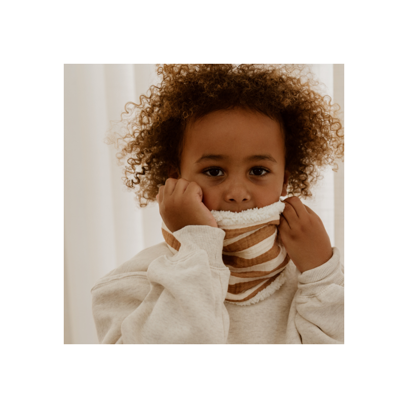 Tour de cou | Rayures larges