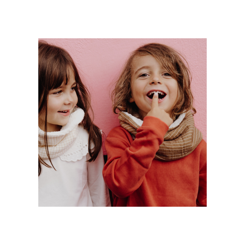 Tour de cou | Rayures fines